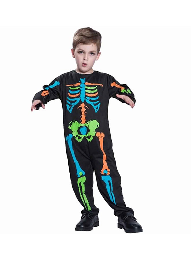 Loquat Colorful Skeleton Jumpsuit Costume