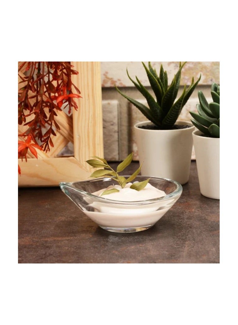 باساباتشي Pasabahce 6 Piece Glass Sauce Bowls Gastroboutique Set- Turkey Made Clear - Image 3
