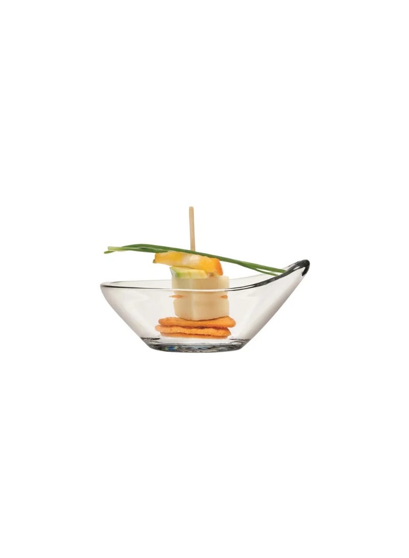 باساباتشي Pasabahce 6 Piece Glass Sauce Bowls Gastroboutique Set- Turkey Made Clear - Image 2