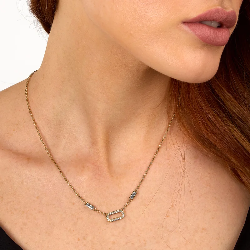 Karl Lagerfeld  Crystals collection Womens's   Necklace - KLAYC10 for Women | Best Price UAE