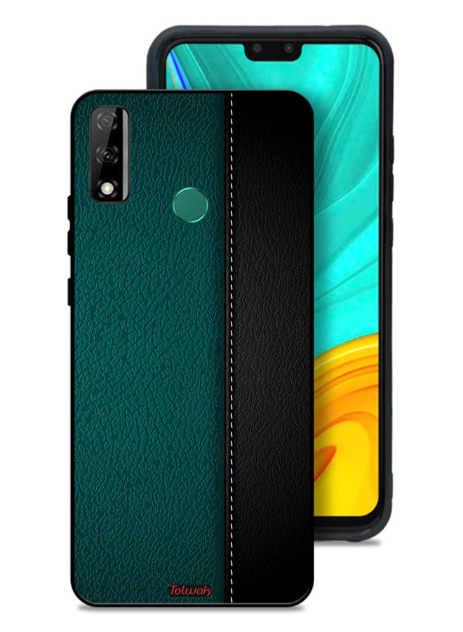 Tolwak Huawei Y8s Protective Case Cover Leather Pattern - Image 1