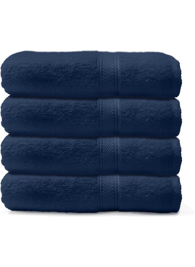 Hotel Linen Klub Hotel Linen Klub PACK of 4 Prestige Bath Towel Set  - Image 1