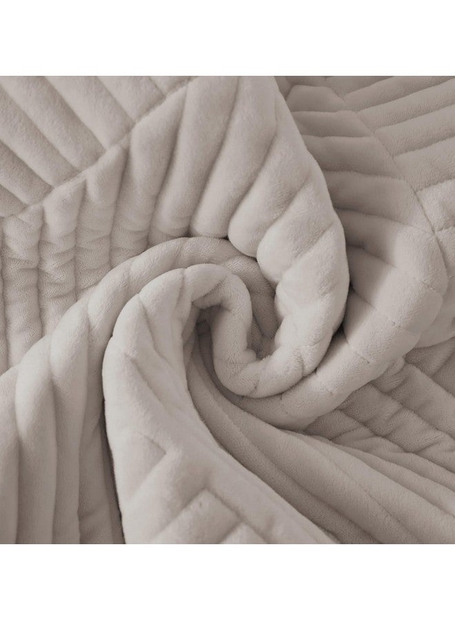 House of Quirk Sofa Covers Crystal Velvet 1/2/3/4 Seater Sofa Cover Slipcovers Anti-Slip Stretch Seat Pad from Pets Replacement Protector (Four Seater, Grey, 70x210cm) - Image 5