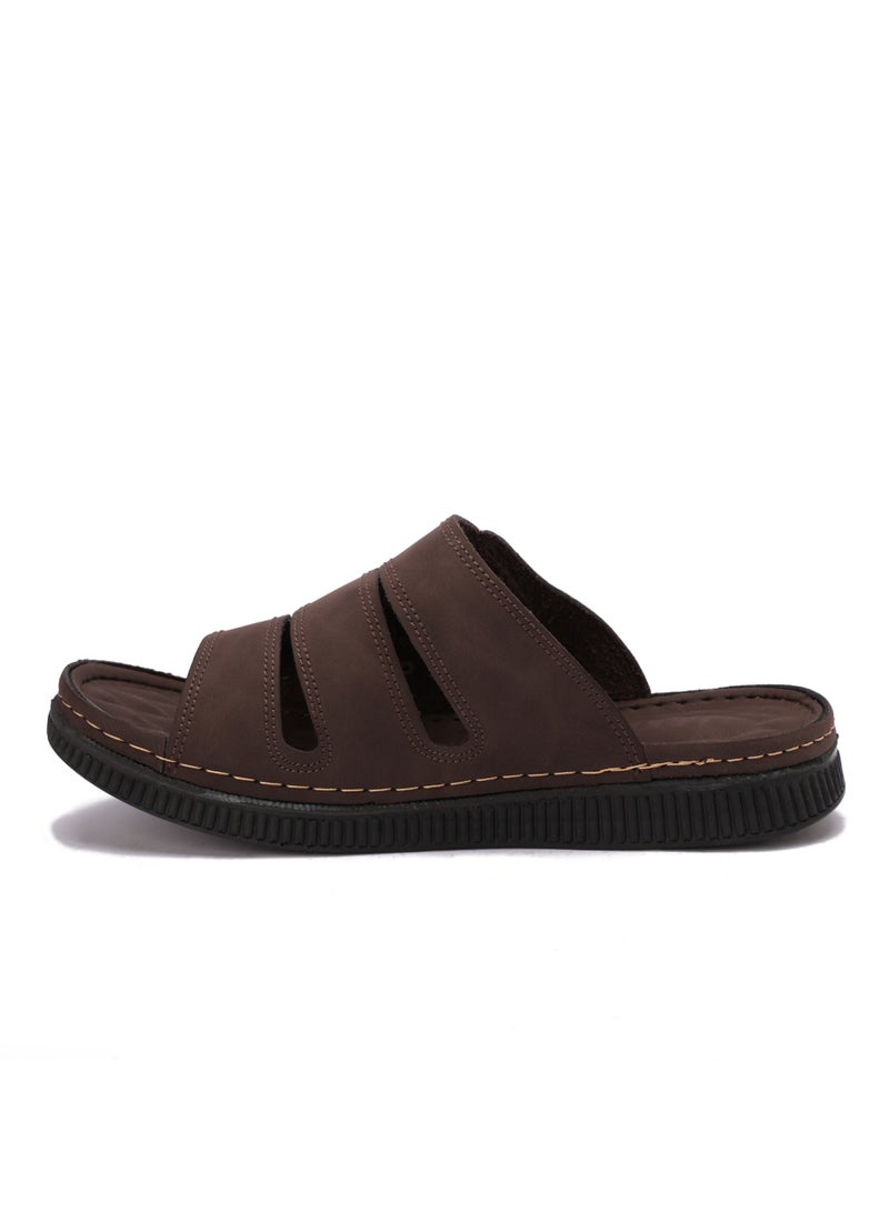 Men's Open Slippers with Comfort Sole – Classic Comfort - Image 4