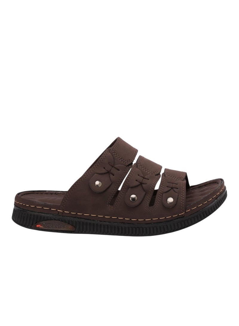 Men's Open Slippers with Comfort Sole – Classic Comfort - Image 3