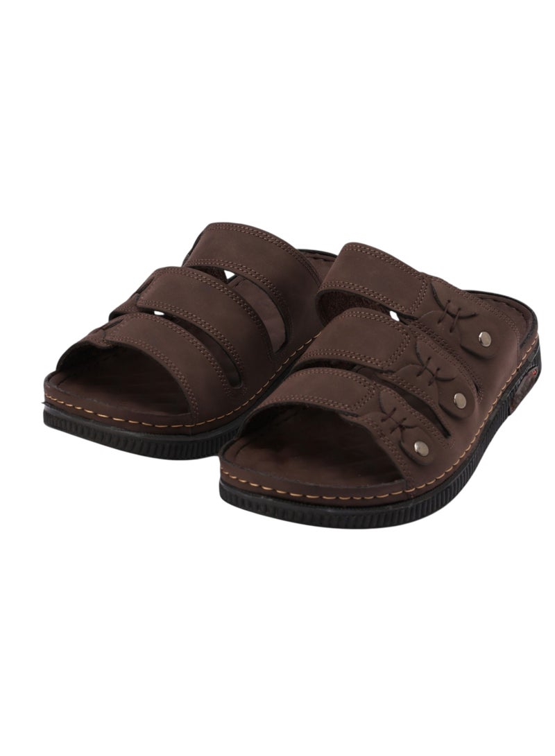 Men's Open Slippers with Comfort Sole – Classic Comfort - Image 2