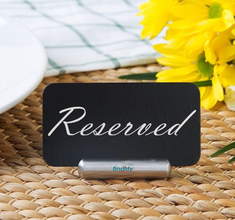 FINALITY 12 Pcs Stainless Steel Table Number Holder, Cute Place Card Holder, Picture Holder, Small Card Holder, Photo Holder for Centerpieces Wedding Reception, Party, Birthday (Silver) 3 Inch - Image 4