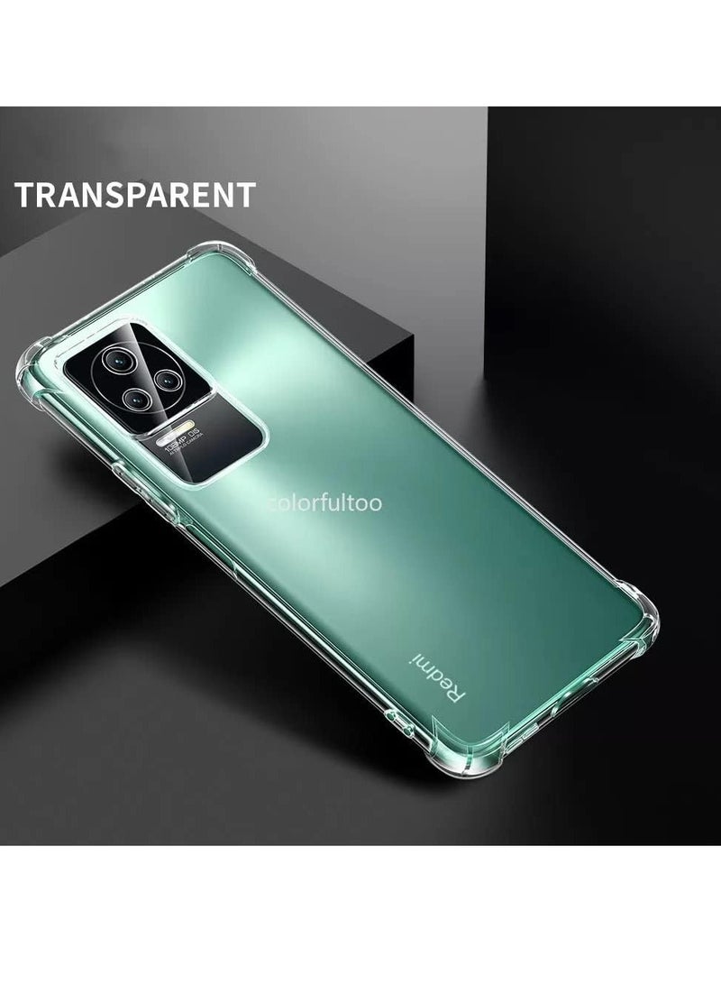 ten.tech Ten Tech Transparent cover with anti-shock corners made of heat-resistant polyurethane for Poco F4 5G – Transparent - Image 5