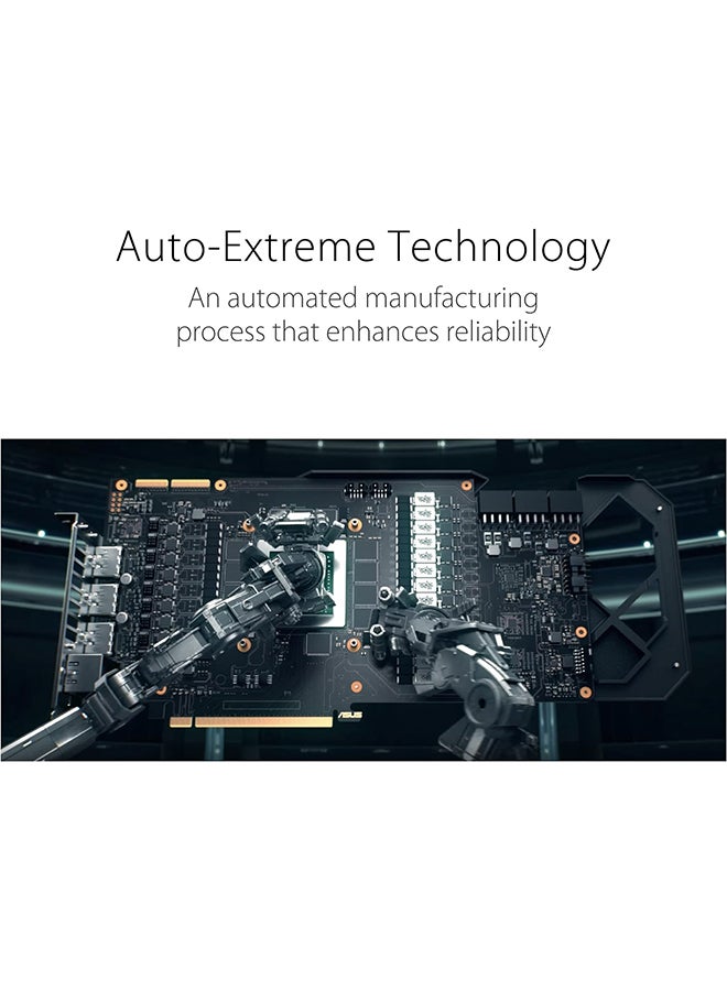 أسوس بطاقة رسومات الألعاب NVIDIA GeForce RTX 3050 OC Edition المزدوجة (PCIe 4.0، ذاكرة GDDR6 سعة 8 جيجابايت، HDMI 2.1، DisplayPort 1.4a، تصميم بفتحتين، تصميم مروحة Axial-tech، تقنية 0dB، والمزيد) أسود - Image 5