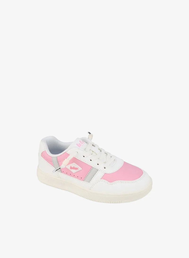لي كوبر Girls Lace-Up Ankle Sneakers
