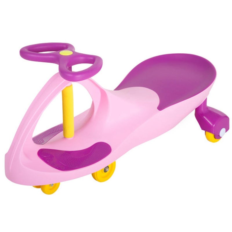 Lil' Rider سيارة ويجل للركوب للأطفال من عمر 3 سنوات وما فوق - ألعاب ركوب للأطفال بدون بطاريات أو تروس أو دواسات، فقط لف واهتز وانطلق من ليلي رايدر - وردي - Image 2