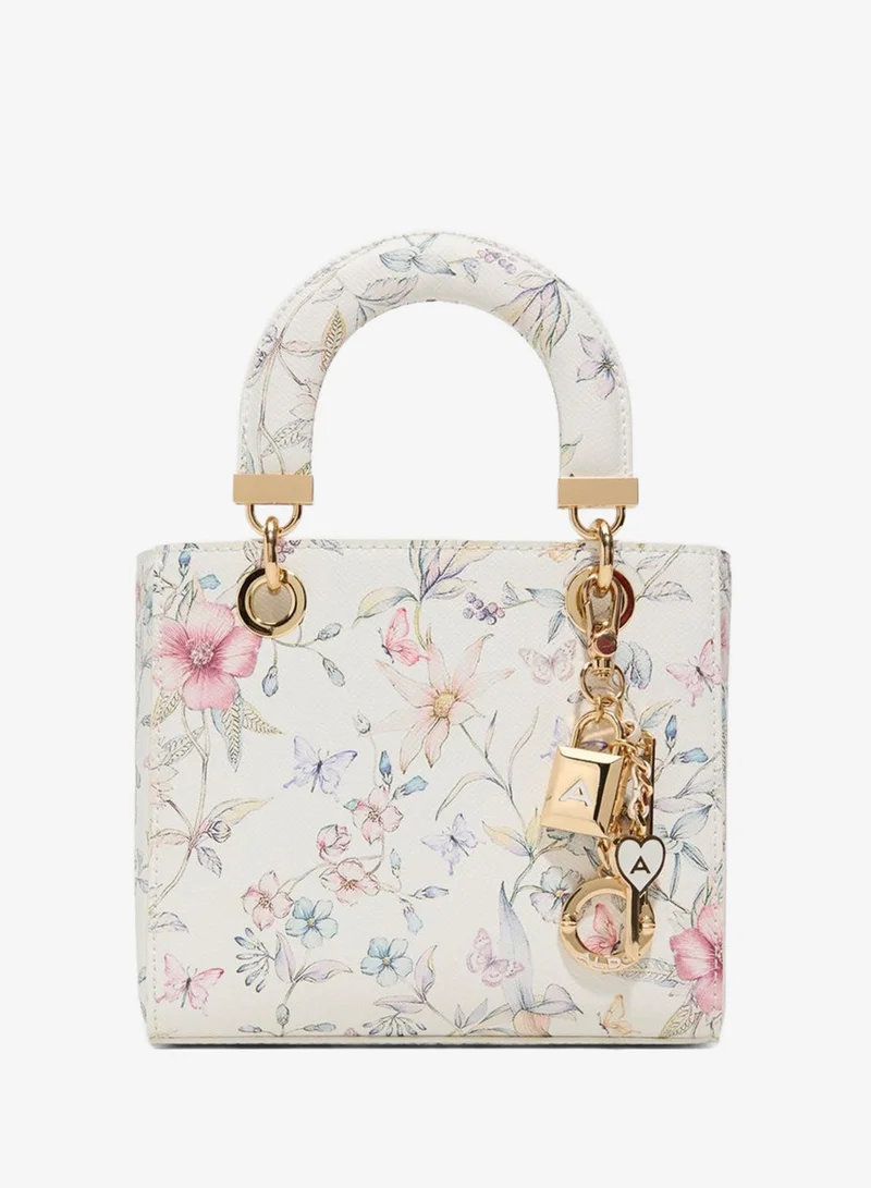 Florense women's floral printed satchel bag.