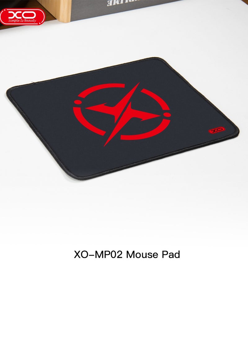 XO MP02 Gaming Mouse Pad Non Slip Rubber Base with Stitched Edges - Image 1