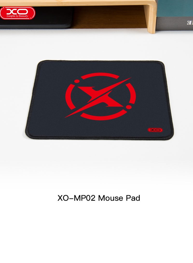 XO MP02 Gaming Mouse Pad Non Slip Rubber Base with Stitched Edges - Image 4