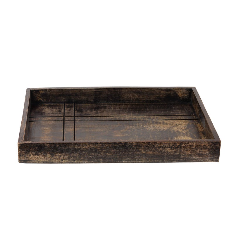 RICHTER Dark Brown Rustic Tray - Image 2