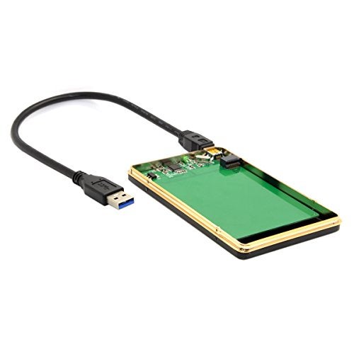 JSER WD5000MPCK SFF-8784 SATA Express to USB 3.0 Hard Disk Case Enclosure Compatible for UltraSlim Hard Disk SSD WD5000M22K WD5000M21K - Image 5