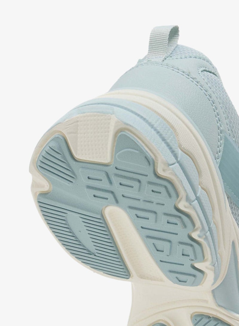 كابا حذاء رياضي نسائي برباط وتفاصيل متباينة - Image 5