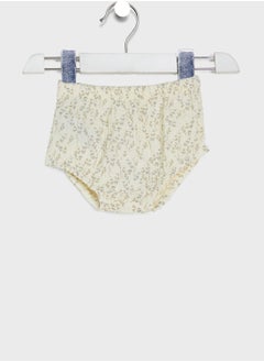Infant Leaf Print Shorts