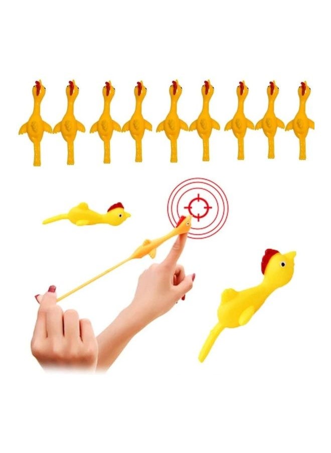 NIBEMINENT Finger Birds Turkey Catapult Funny Toys For Kids 11x2x3cm  - Image 1