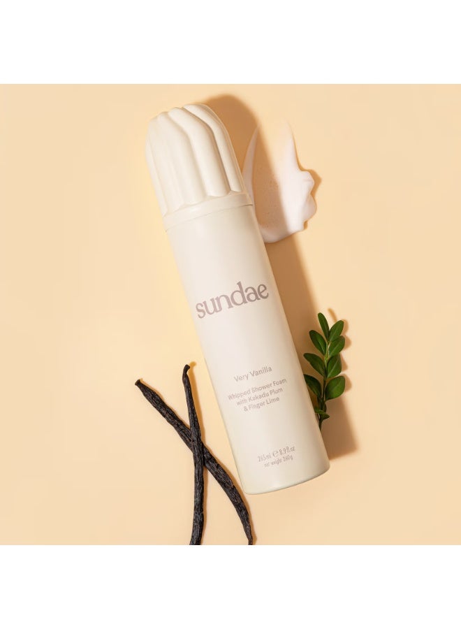 سنداي رغوة الاستحمام المخفوقة بنكهة الفانيليا من SUNDAE، 260 مل - Image 2