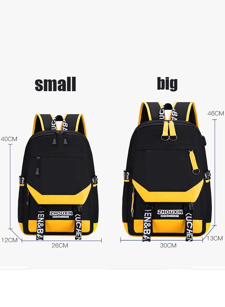 بوكيمون بيكاتشو حقيبة مدرسية حقيبة مدرسية كبيرة الحجم حقيبة مدرسية - Image 3