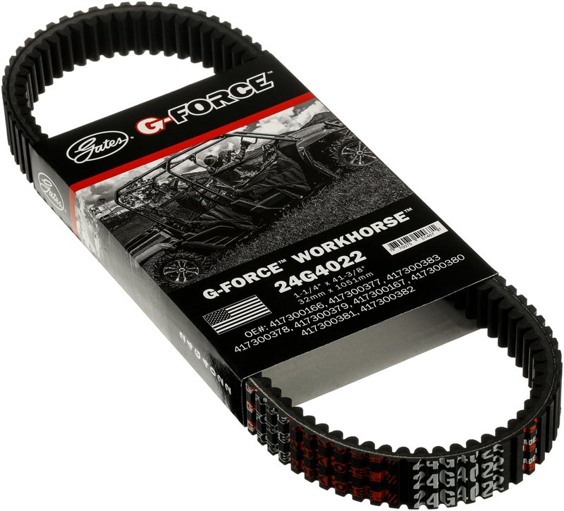 GForce Continuously Variable Transmission CVT Belt