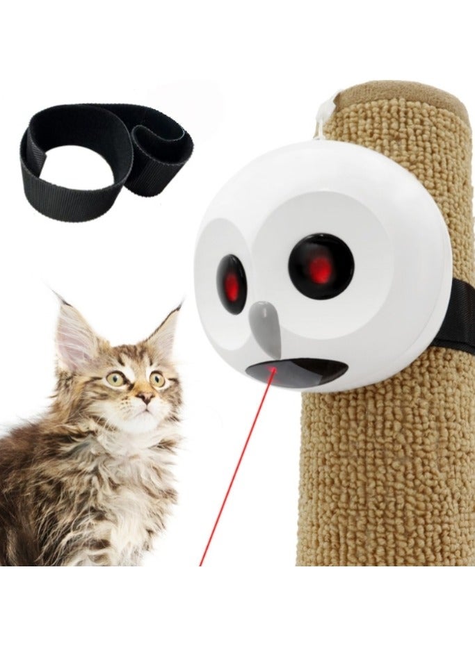A.M Automatic Cat Laser Toy,Electric Random Rotating Laser Pointer Cat Toy for Indoor Cats,Smart Pet Toy Multiple Applications,Cat Laser Toy with Off Timer Setting Pet Funny Toy - Image 1