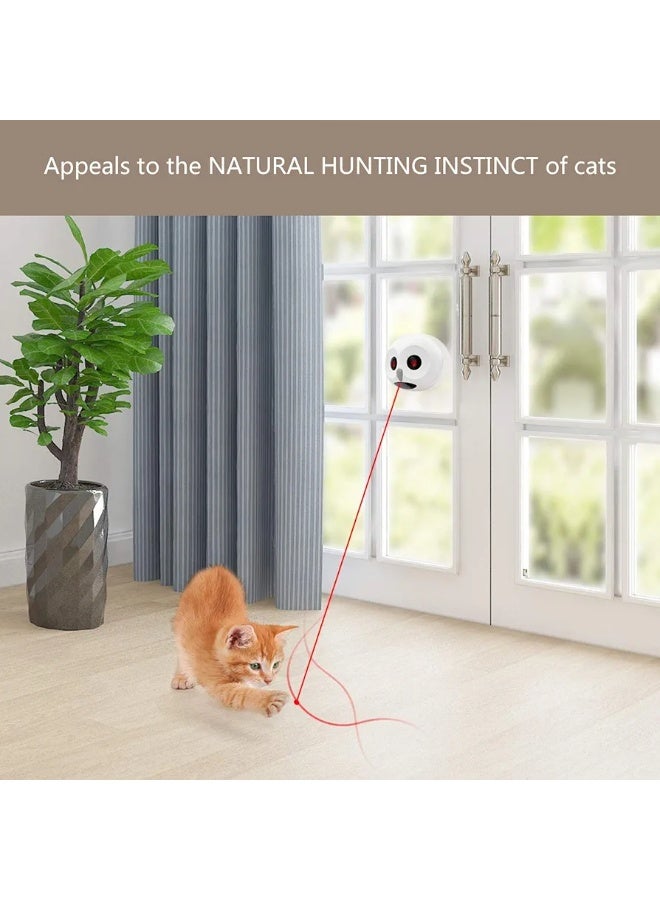 A.M Automatic Cat Laser Toy,Electric Random Rotating Laser Pointer Cat Toy for Indoor Cats,Smart Pet Toy Multiple Applications,Cat Laser Toy with Off Timer Setting Pet Funny Toy - Image 4