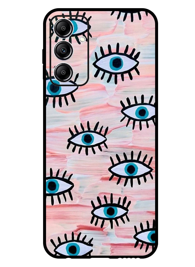 Theodor Protective Case Anti Scratch Shock Proof Bumper Cover For Samsung Galaxy A55 Evil Eye - Image 1