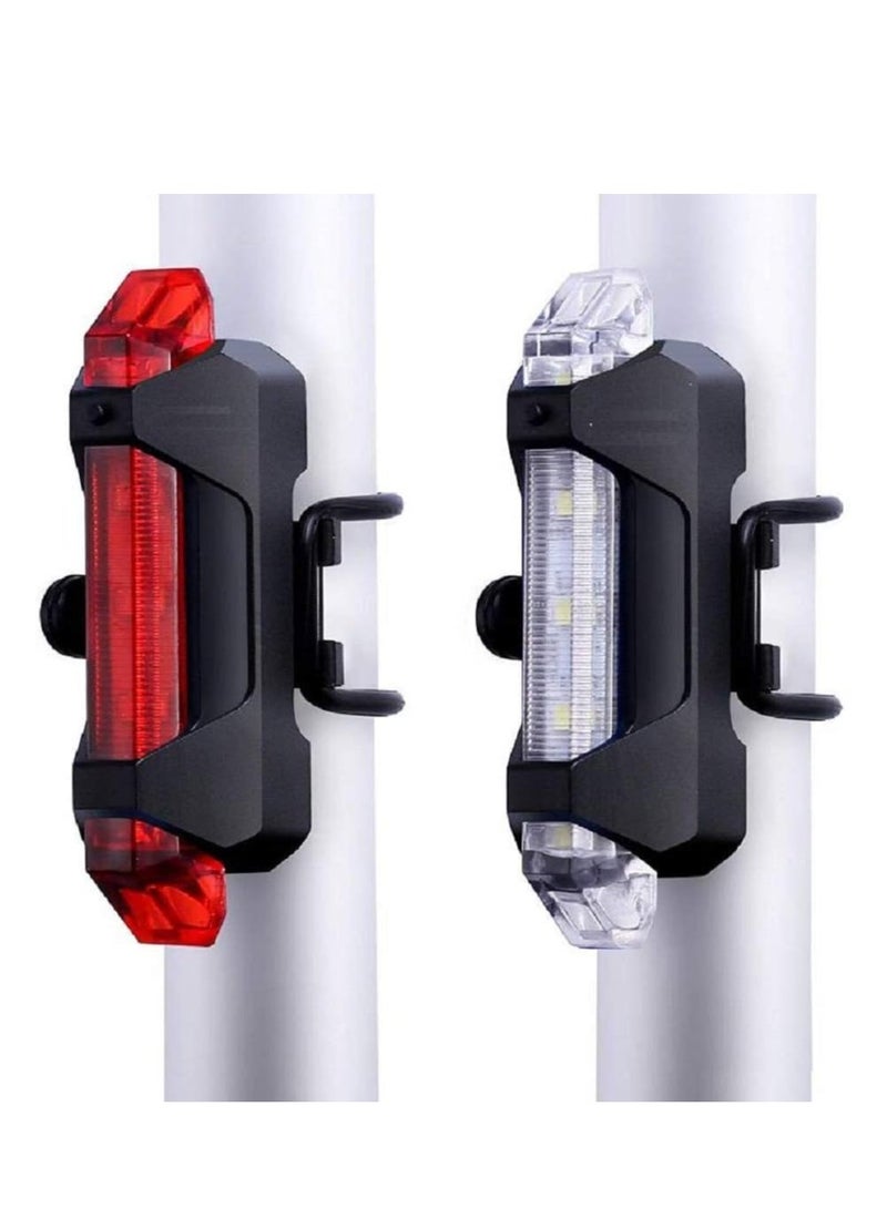 PRO365 Bicycle Lights Combo Pack/Rechargeable/Multiple Light Modes/Waterproof (Head and Tail Light) - Image 1