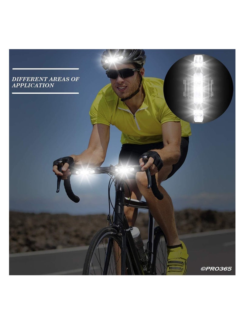 PRO365 Bicycle Lights Combo Pack/Rechargeable/Multiple Light Modes/Waterproof (Head and Tail Light) - Image 5