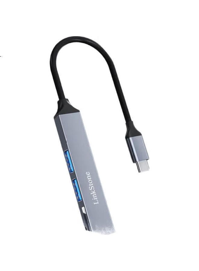 Linkstone Liantuo Type-C Card Reader, Usb Multi-In Sd Card Tf Memory Card Usb High-Speed Hub, Multifunctional Expansion Dock, Suitable For Cameras, Phones, Computers, Drones, C345M - Image 1