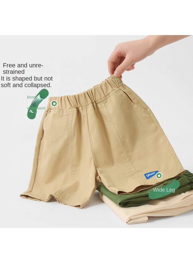 Badibadi Boys' Woven Cargo Shorts】summer Infant Casual Shorts, Baby Pants, Boys' Pants, Cargo Pants - Image 3