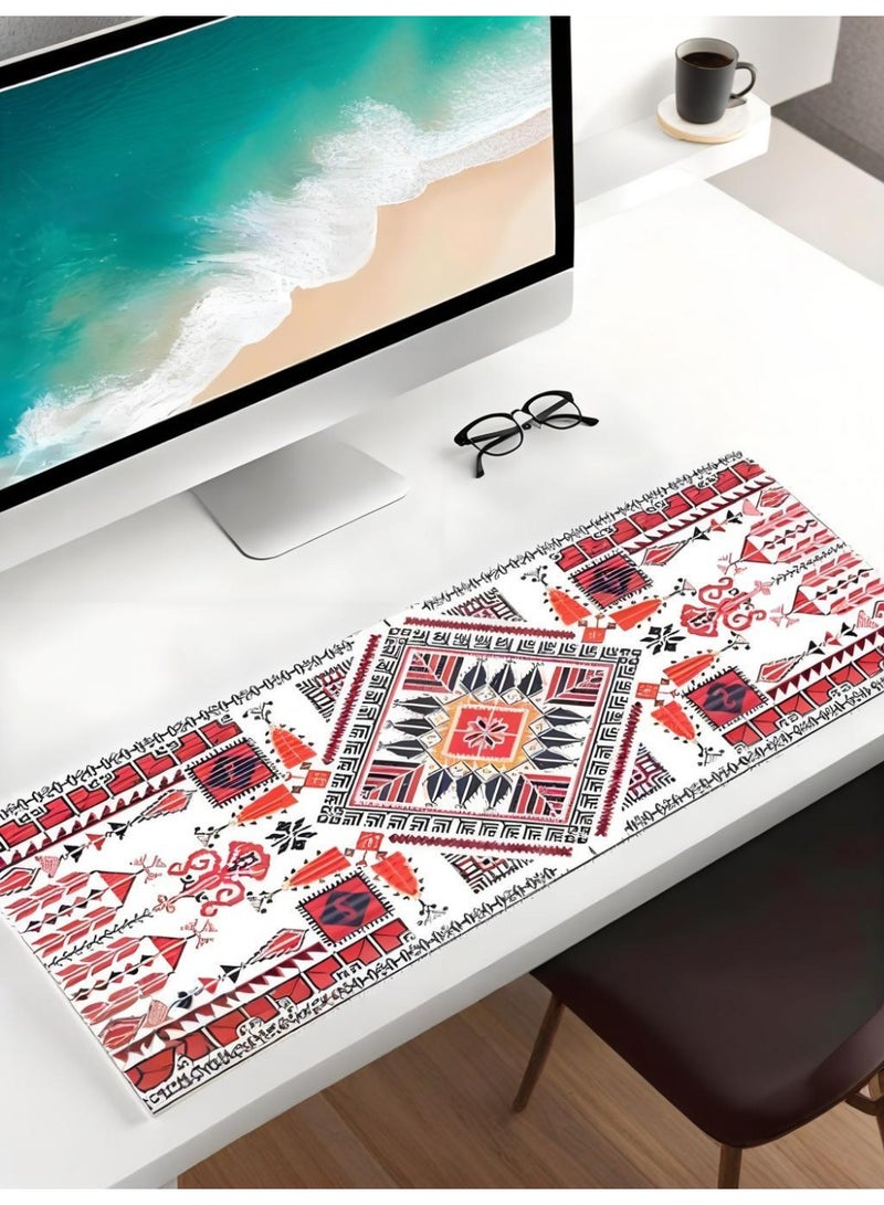 NiceArt Large desktop mouse pad, waterproof gaming mouse pad, 800 x 300 x 3mm, 31.5 x 11.8 x 0.157 inches, gaming mouse pad, XXL desktop coffee pad, non slip desktop pad, XL gaming mouse pad, suitable for gaming, office, and home use - Image 5