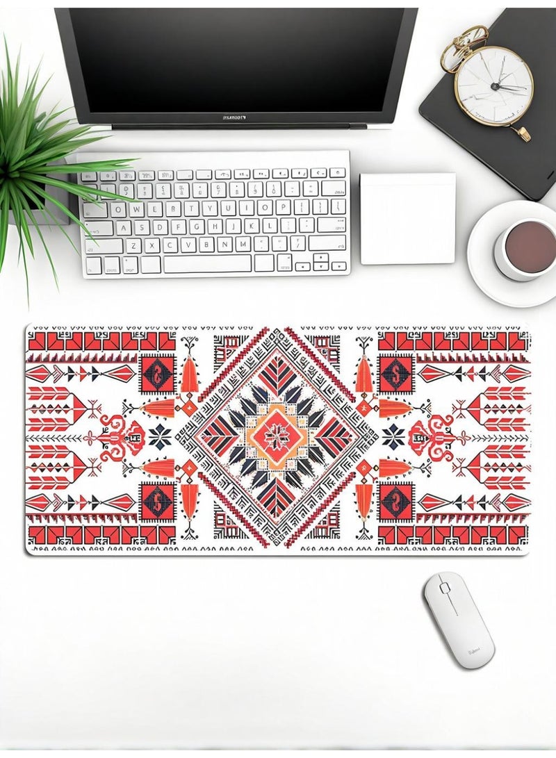 NiceArt Large desktop mouse pad, waterproof gaming mouse pad, 800 x 300 x 3mm, 31.5 x 11.8 x 0.157 inches, gaming mouse pad, XXL desktop coffee pad, non slip desktop pad, XL gaming mouse pad, suitable for gaming, office, and home use - Image 2