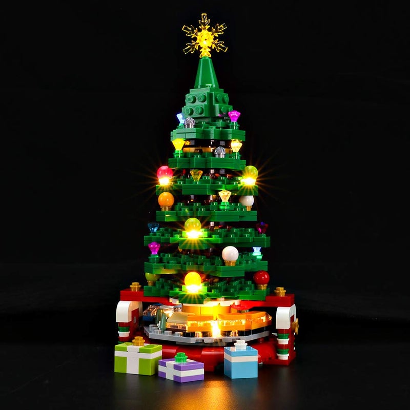 BRIKSMAX Led Lighting Kit for Christmas Tree  Compatible with Lego 40338 Building Blocks Model Not Include The Lego Set - Image 3