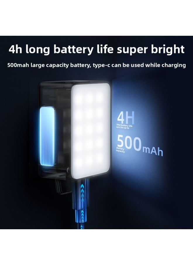 Generic Ulanzi Excellent Basket LM001 Is Suitable For DJI Dajiang Pocket3 Fill Light Sports Camera Magnetic Absorption Fill Light-Color:Pocket 3 Extended Lens  - Image 4