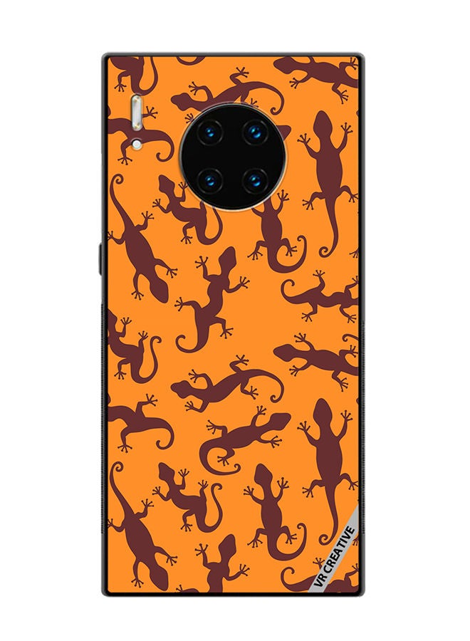 VR CREATIVE Protective Case Cover For Huawei Mate 30 Pro Gecko Animal Design Multicolour - Image 1