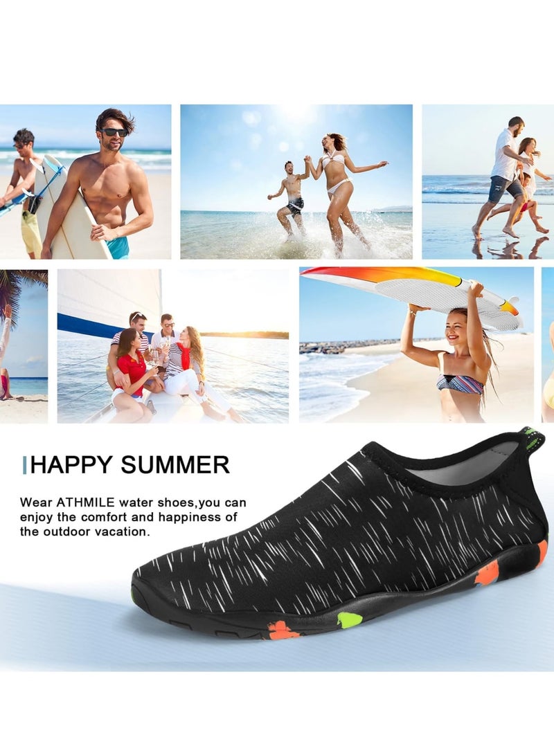Zikra Water Shoes for Women Men, River Aqua Shoes, Quick Drying Sports Aqua Shoes, Water Shoes Beach Shoes, Aqua Swim Shoes, Barefoot Sport Quick-Dry Adult Swim Shoes, for Hiking Surfing Kayaking, 42 Size - Image 4