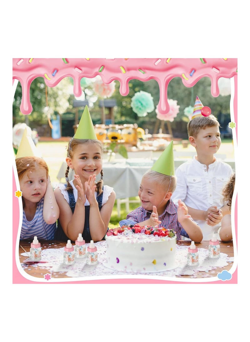 Tessco 72 Pcs Baby Bottle Shower Favor Mini Plastic Candy Box Shower Supplies Pink - Image 5