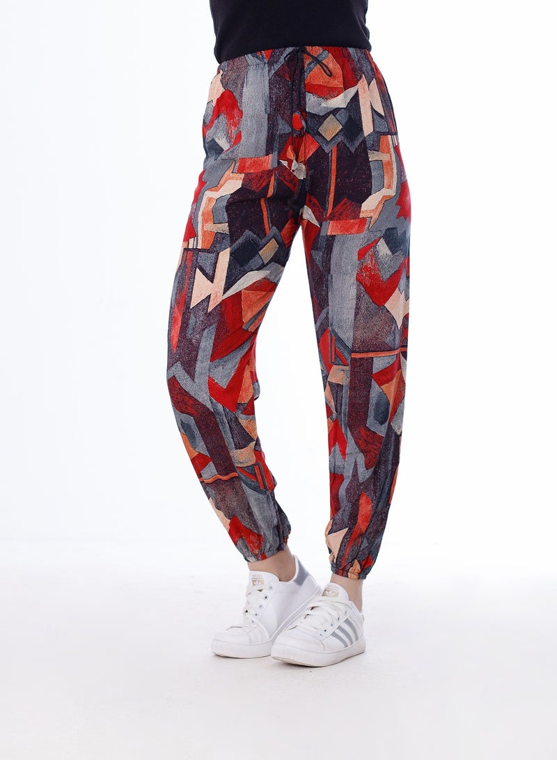 BCC Floral and multi-colored trousers  - Image 1