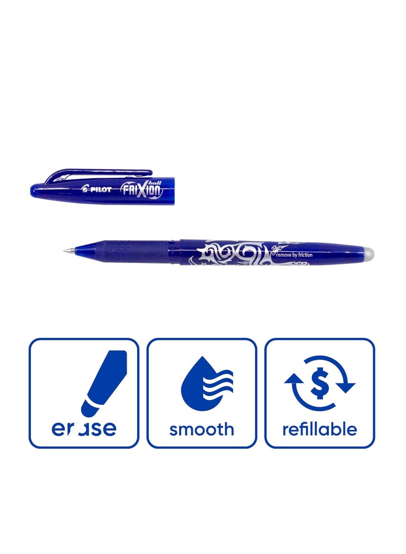 بايلوت قلم حبر جاف قابل للمسح من بايلوت فريكشن - أزرق مفرد - Image 3