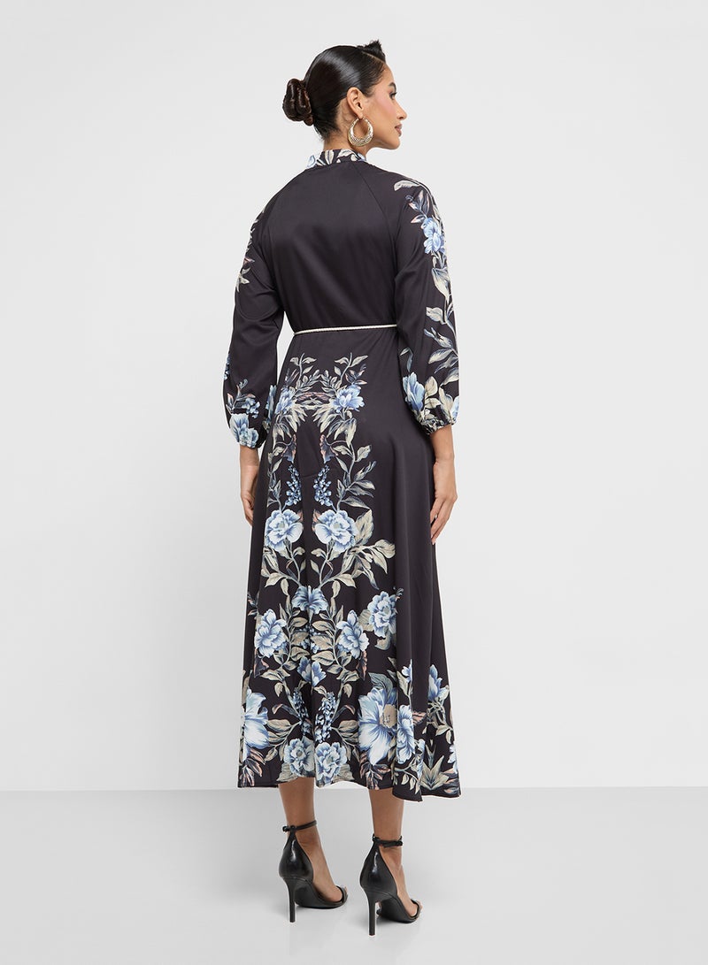 Khizana Floral Print Dress - Image 2