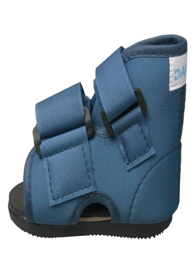Darco International Slimline Cast Boot -Pediatric Medium (US Child 8 -11.5) – Lightweight Post-Operative Support – Navy – Part # SLO2NP - Image 3