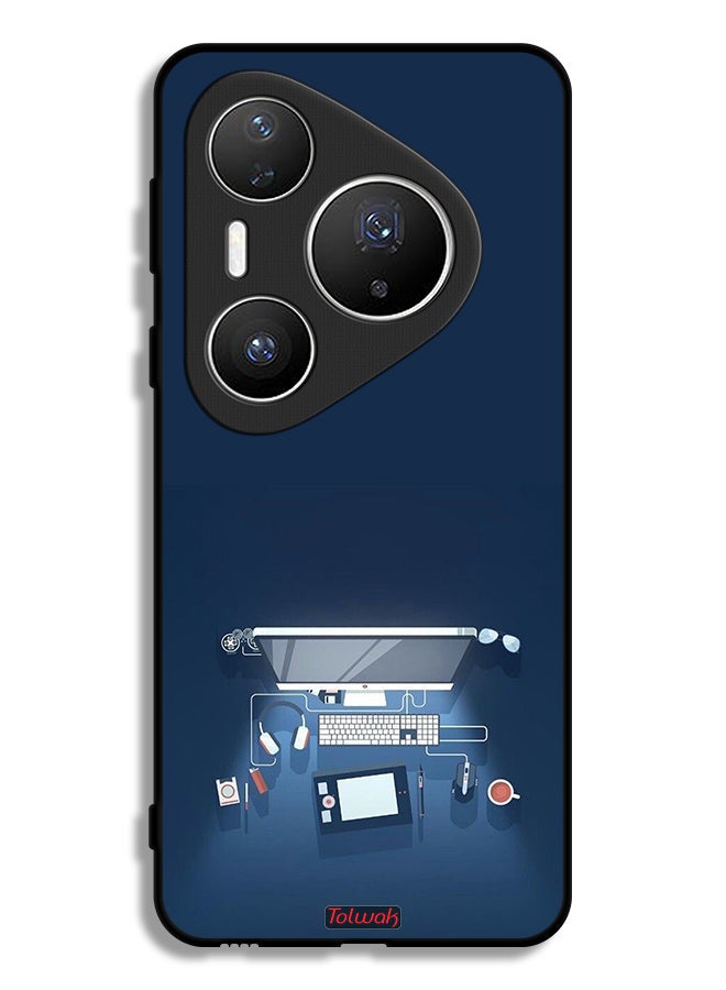 Tolwak Huawei Pura 80 Pro Protective Case Cover Computer Desk Art - Image 1