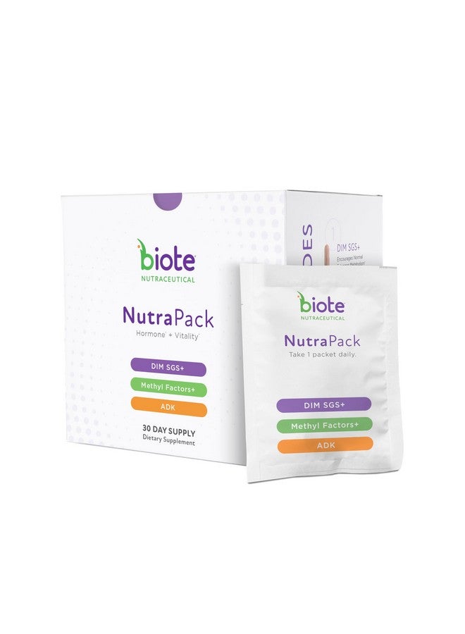 Biote Nutraceuticals - NutraPack - Hormone Balance + Vitality Support (Daily Packets 30-Day) - Image 1