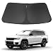 LHFLIVE Windshield Sun Shade Custom Fit 20212024 2025 2026 Jeep Grand Cherokee LJeep Grand Cherokee SUV Accessories Front Window Sunshade Sun Visor Protector Blocks Rays - Image 2