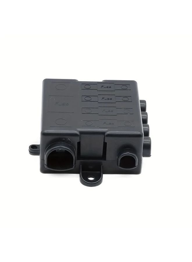 1 مجموعة حاملة صندوق فيوز 5 اتجاهات 12 فولت 24 فولت مصنوعة من النحاس المتين بتصميم مدمج - Image 4