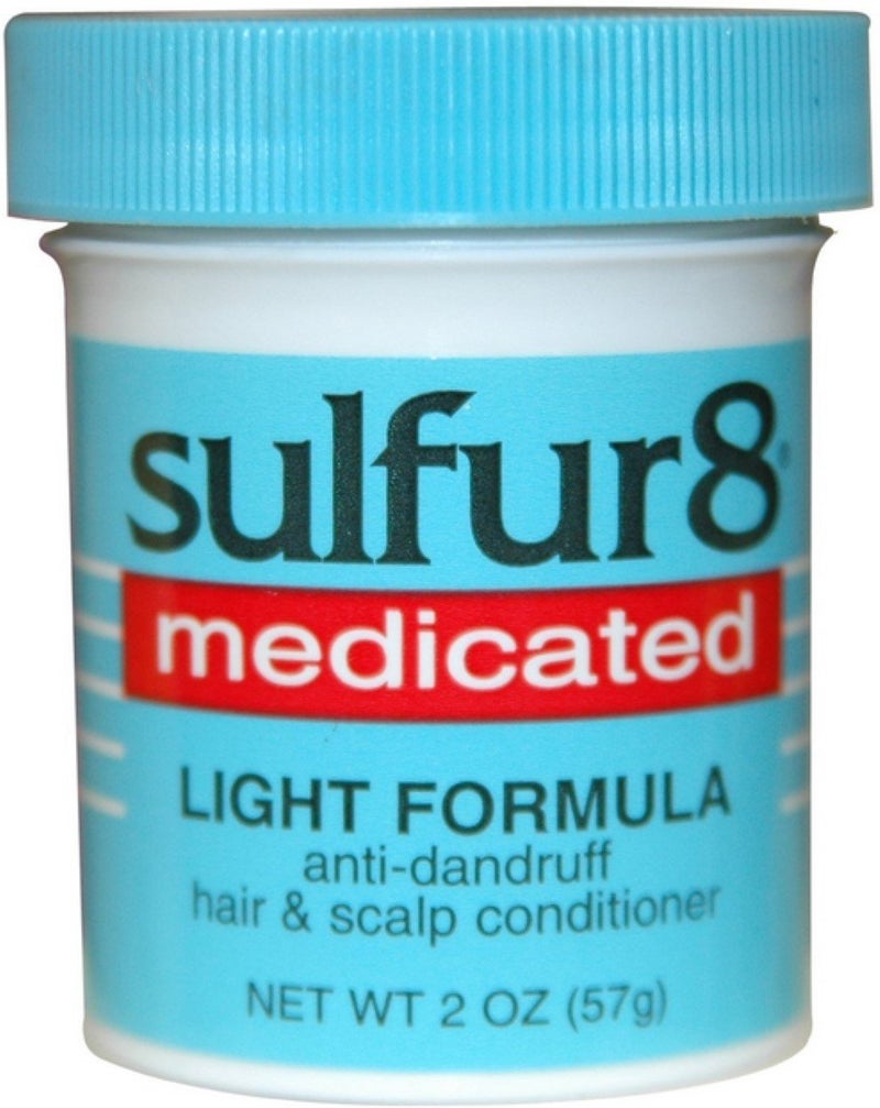 Sulfur8 Medicated Light Formula AntiDandruff Hair Scalp Conditioner 2 oz Pack of 2