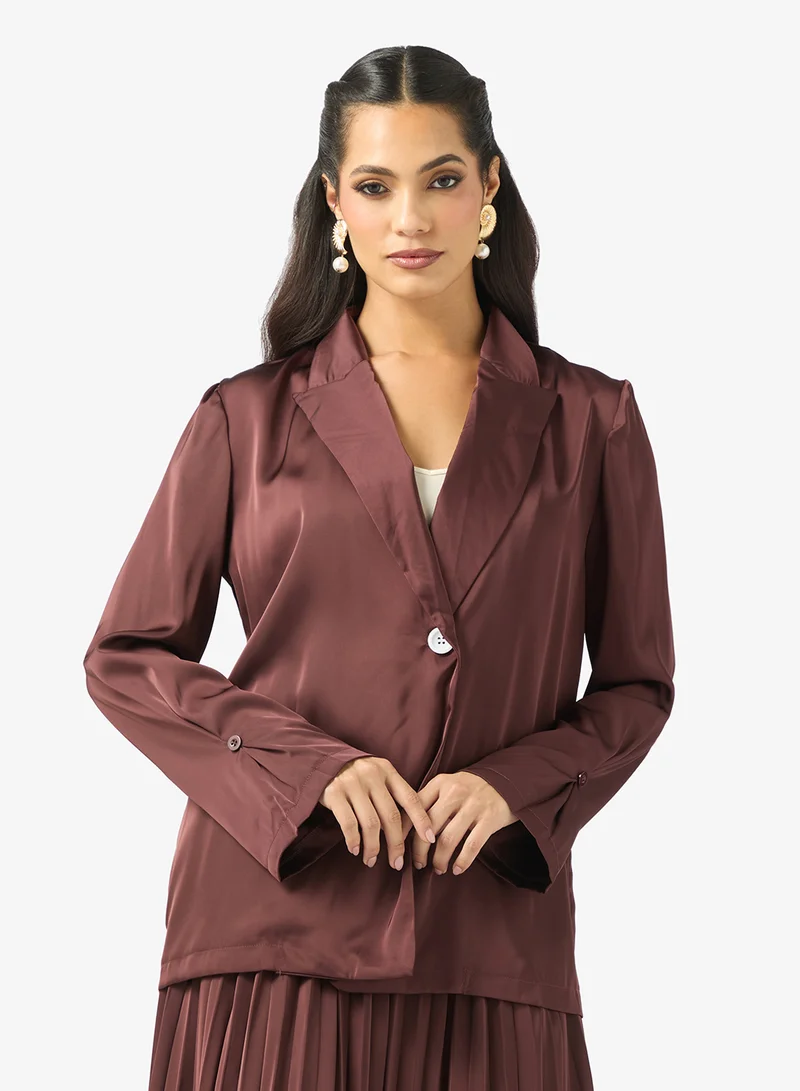 Khizana  Blazer & Pleated Skirt Set for Women | Best Price UAE